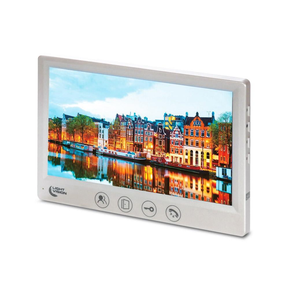 Відеодомофон Light Vision AMSTERDAM FHD 7" White (82-00206) - фото 3