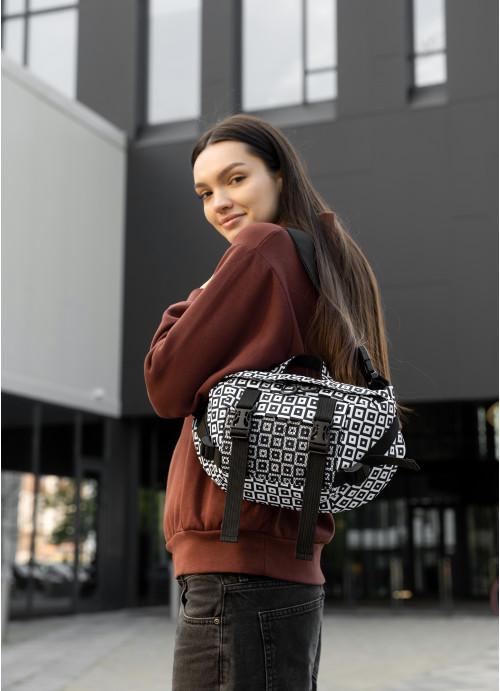 Поясная сумка женская Sambag Cube тканевая (1134038721)