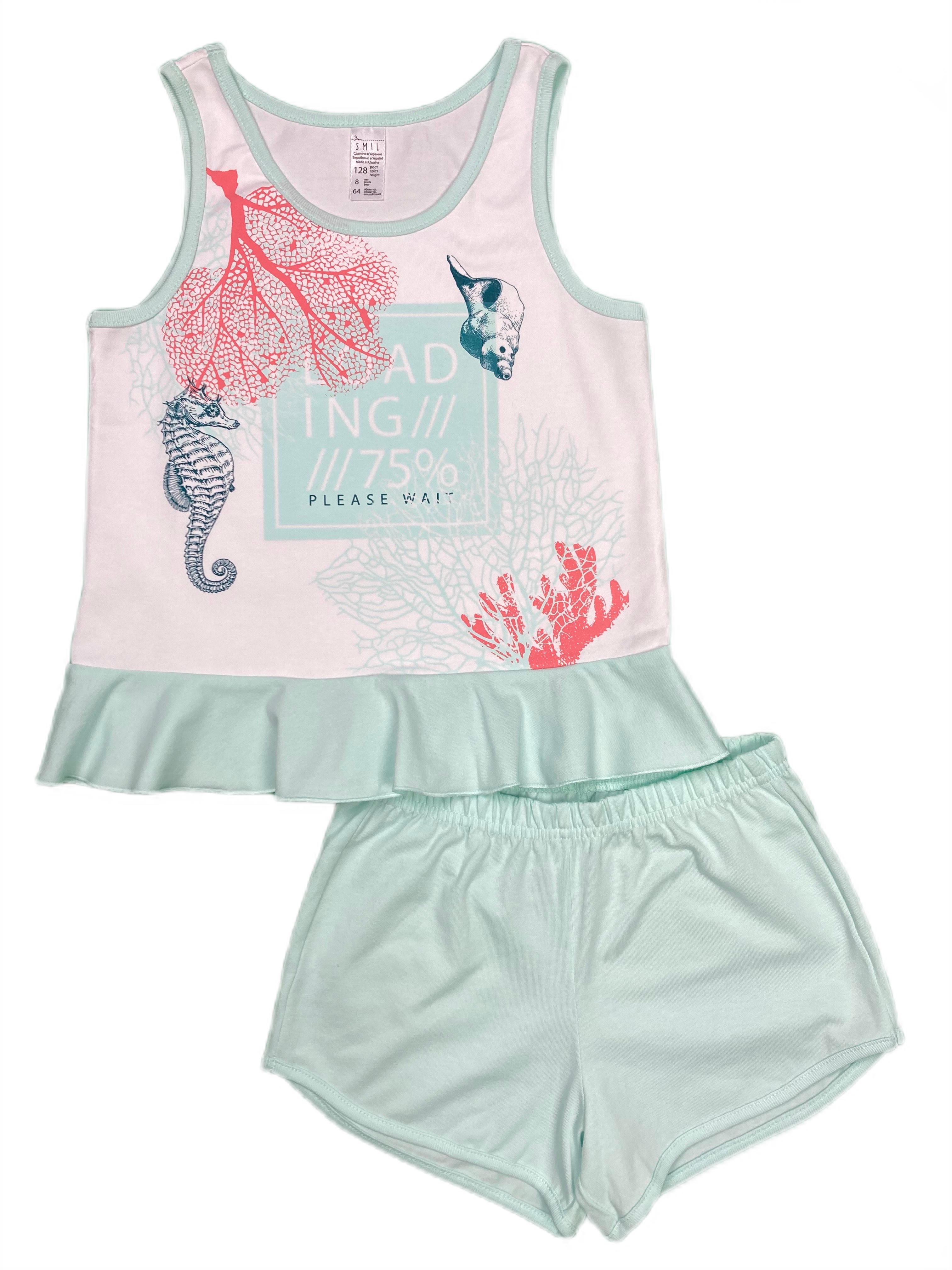 Пижама Smil 128 см Белый (104479)