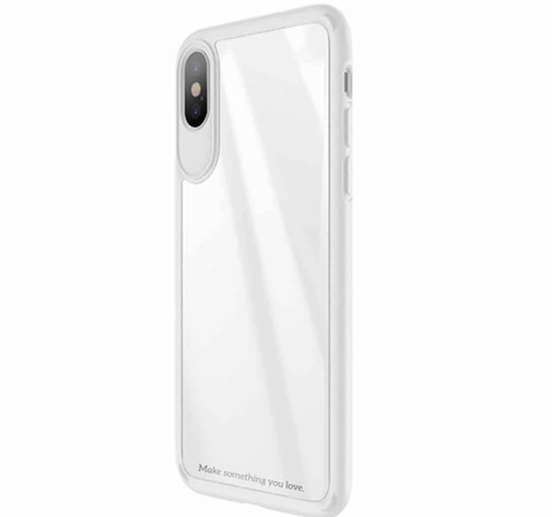 Чехол-накладка Hoco Zero Poin Series Case for iPhone X, White