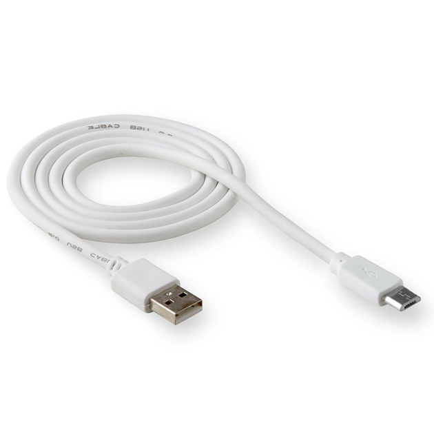 Кабель USB Walker 110 Micro White (1428) - фото 2 Кабель USB Walker 110 Micro White (1428) - фото 2