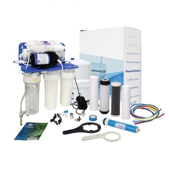 Фільтр зворотного осмосу Aquafilter RO5 pump з помпою (30454684)