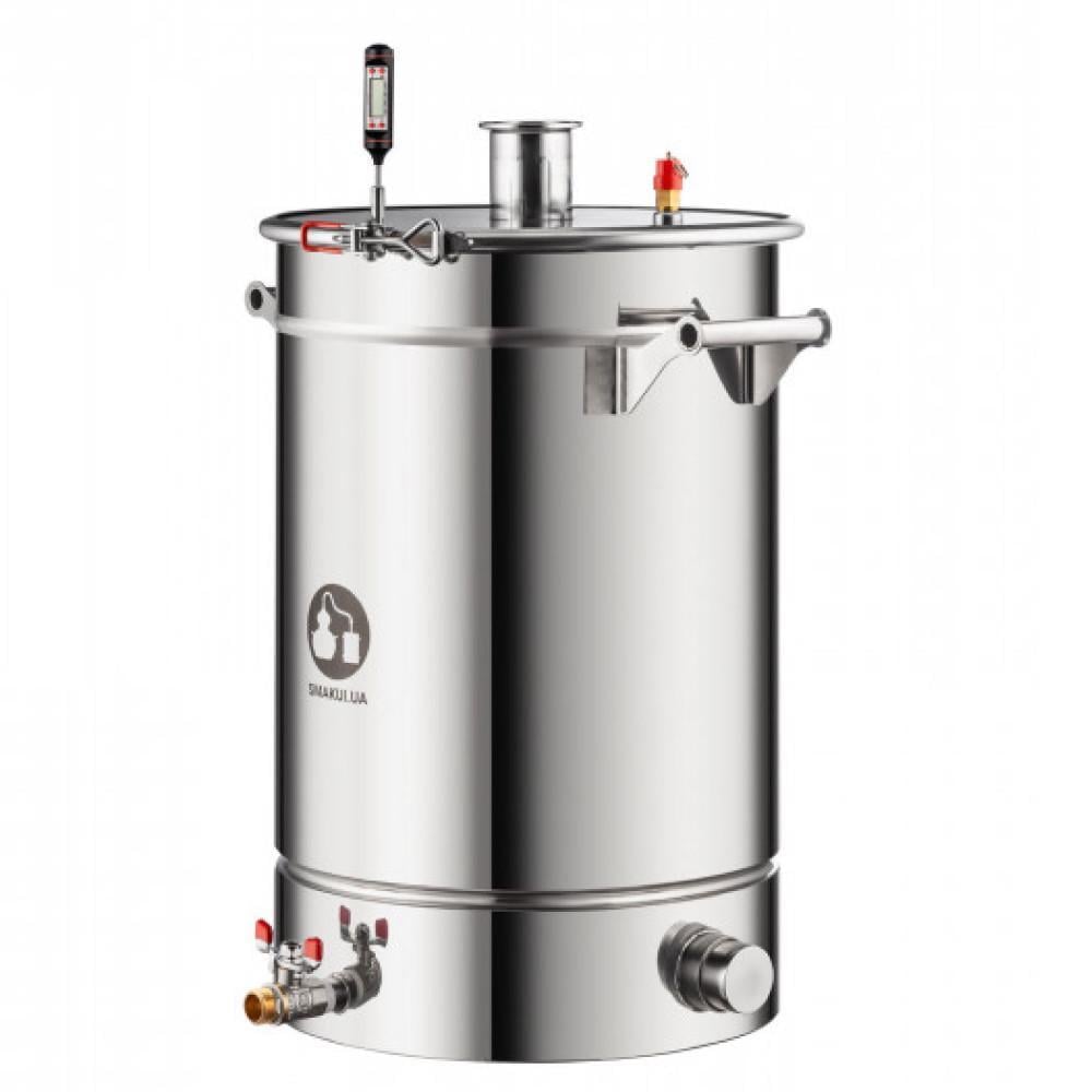 Куб перегонный Смакуй с открытой крышкой кламп 37 л (255202)