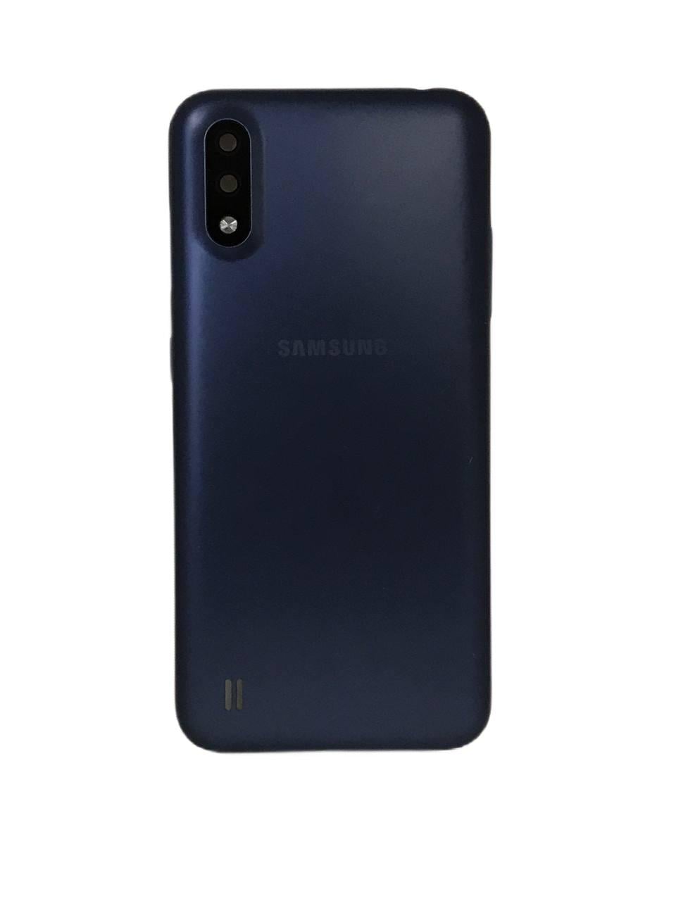 Задняя крышка корпуса Samsung A015/A01 Blue (000546052)
