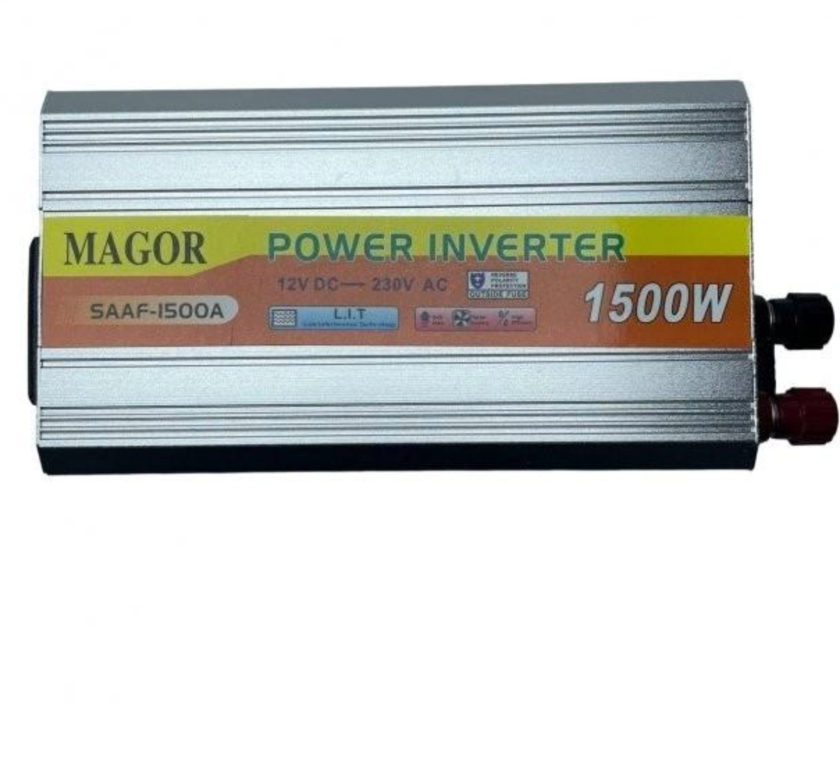 Перетворювач напруги Magor SAAF-1500A 1500W 12V-220V (00813) - фото 1