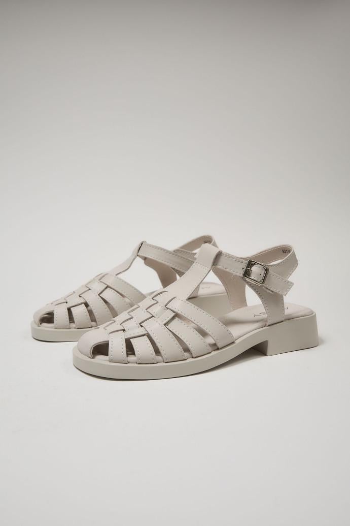 Сандалии женские ALLSY на платформе р. 39 Бежевый (195351)