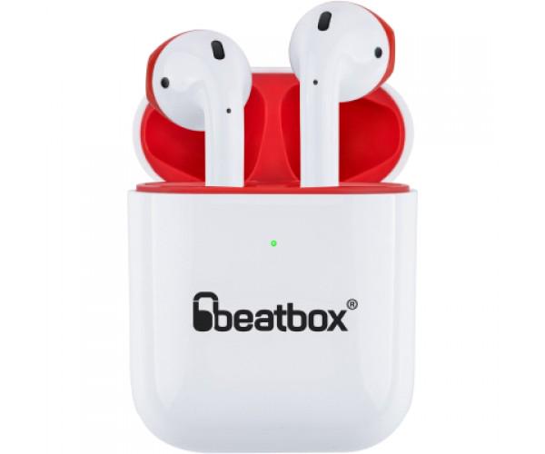 Наушники BeatBox PODS AIR 2 Wireless Charging White-Red (56924)