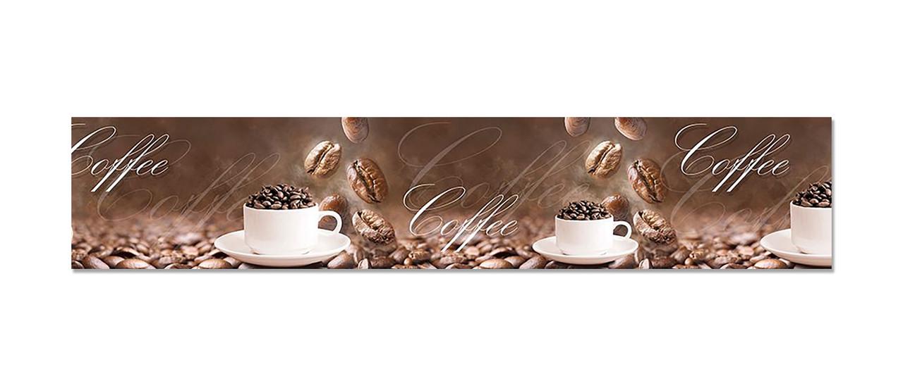 Наклейка виниловая на кухню Zatarga Зерна кофе Coffee 600х3000 мм (1274515388)