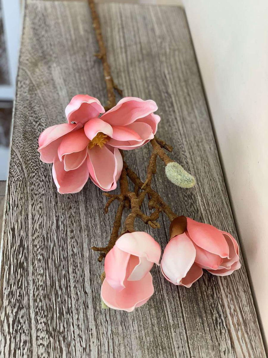 Искусственная магнолия древовидная Indigo Lux 72 см Розовый (135-3) - фото 3 Искусственная магнолия древовидная Indigo Lux 72 см Розовый (135-3) - фото 3