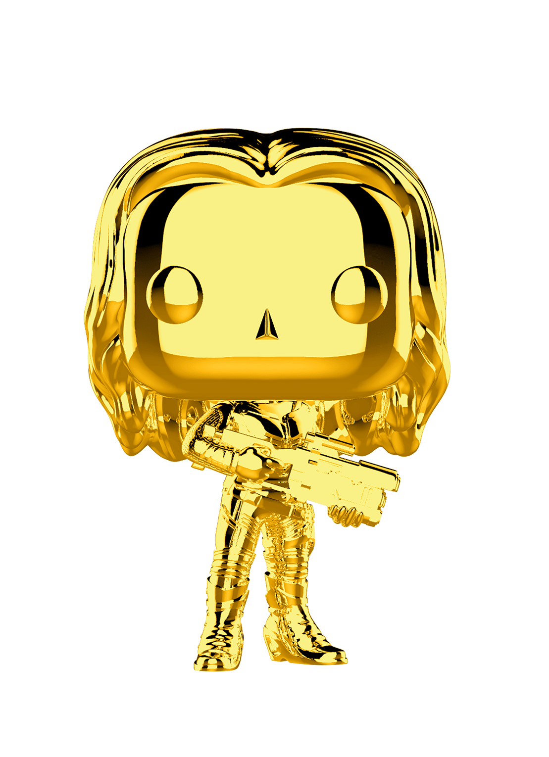 Ігрова фігурка Funko Pop! Серії Марвел 10 років Гамора 9,6 см Золотий хром