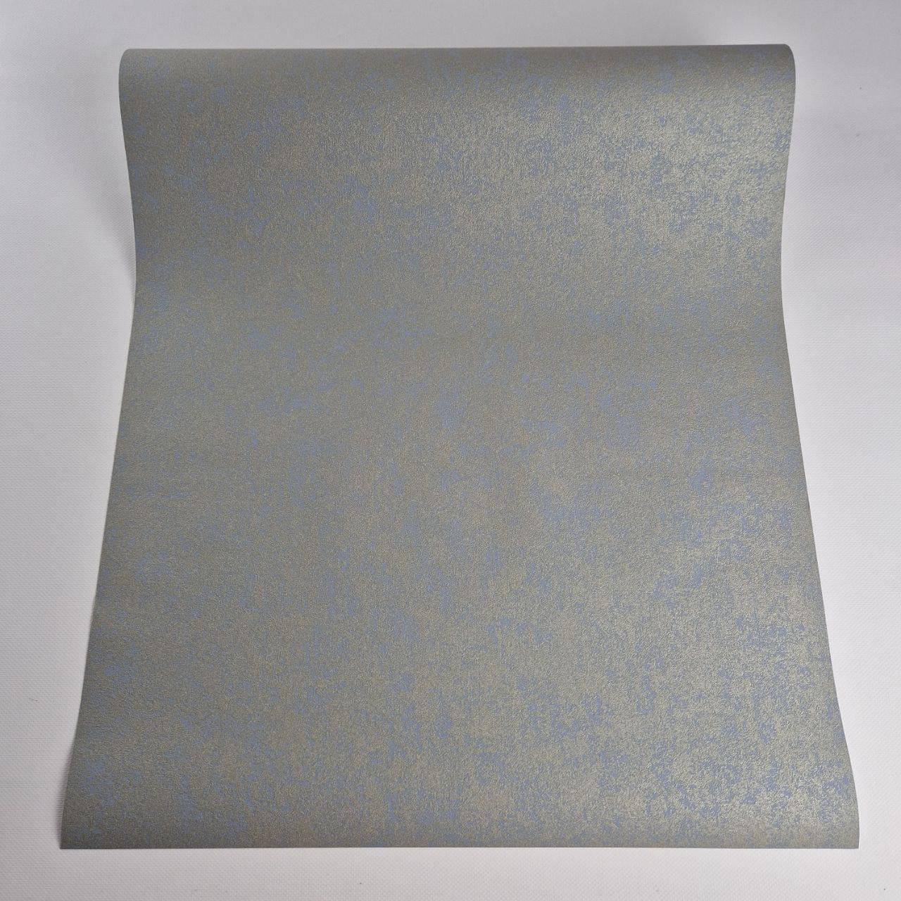 Шпалери вінілові на флізеліновій основі для спальні/вітальні/кабінету Marburg 58140 0,53х10,05 м Блакитно-золотий (2785922162) - фото 4