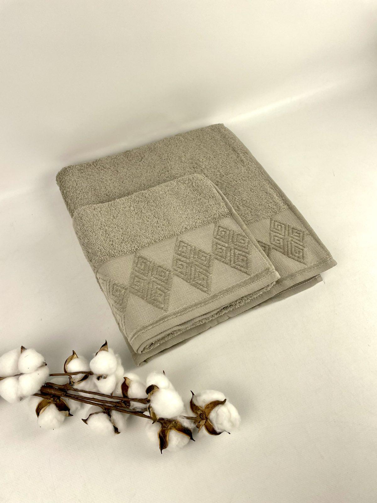 Набір рушників AE Dar 2 шт. Капучино (CN37562) - фото 1 Набір рушників AE Dar 2 шт. Капучино (CN37562) - фото 1