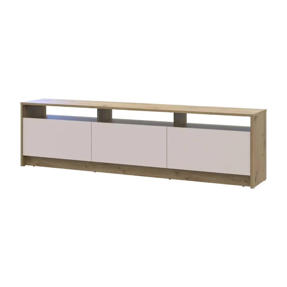 Тумба ТВ Doros U3 ДСП 180х33х43 см Дуб Артизан/Кашемир (DRS-011901)