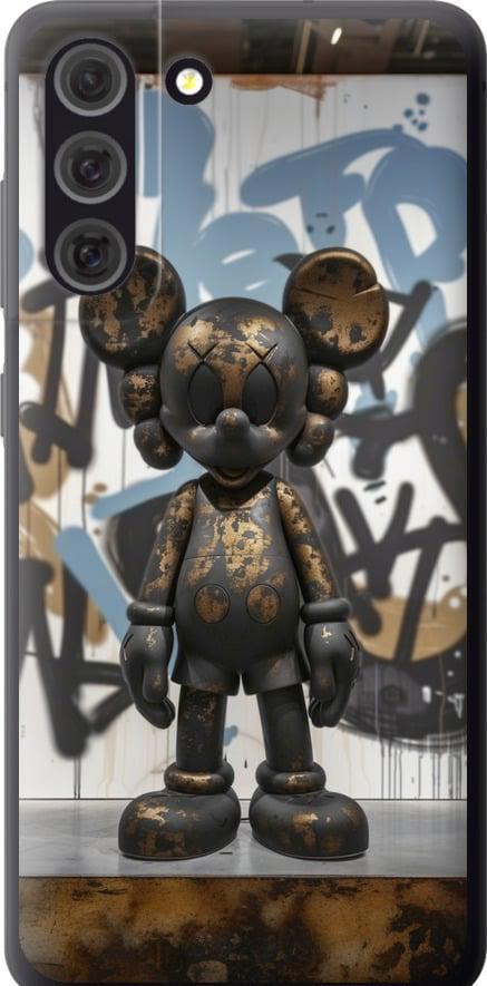 Чехол на Samsung Galaxy S21 FE Bronze kaws v2 (6098t-2302-42517)