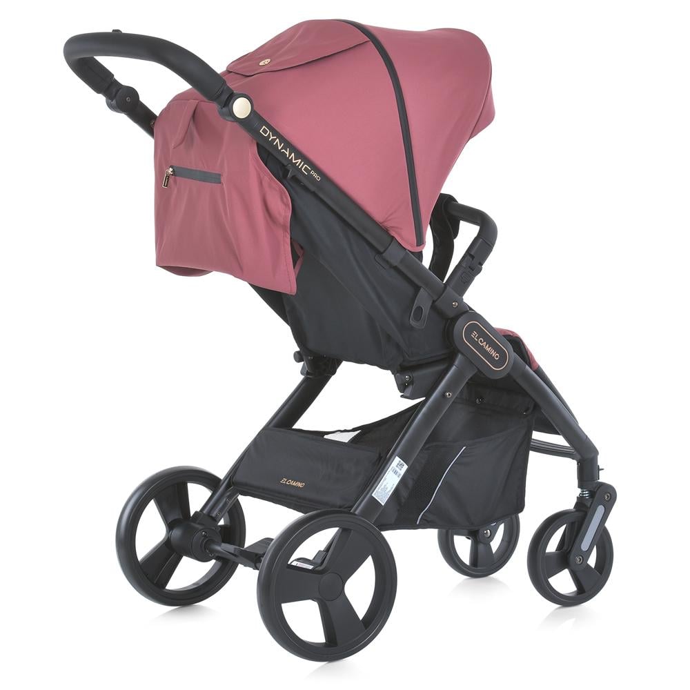 Коляска дитяча El Camino ME 1053-3 DYNAMIC PRO Dusty Rose - фото 3