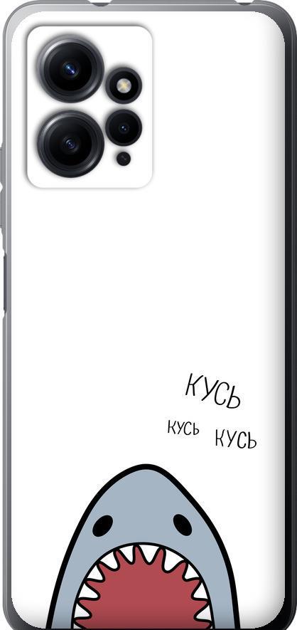 Чехол на Xiaomi Redmi Note 12 4G Акула (4870u-3021-42517) Чехол на Xiaomi Redmi Note 12 4G Акула (4870u-3021-42517)