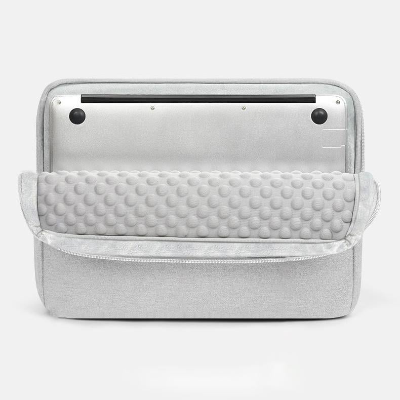 Сумка-чехол для ноутбука Asus или документов противоударная 16" Серый (IBN046S3) - фото 11