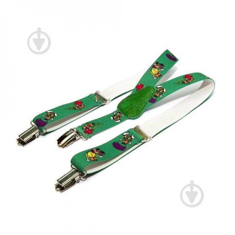 Детские подтяжки Gofin suspenders с черепашками Зеленые (PBD-15014)
