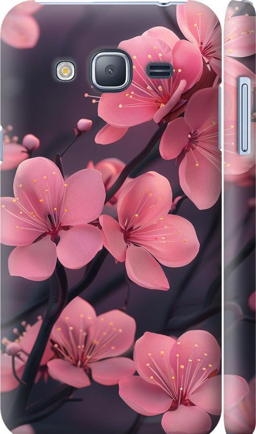 Чехол на Samsung Galaxy J3 Duos (2016) J320H Пурпурная сакура (6075m-265-42517)