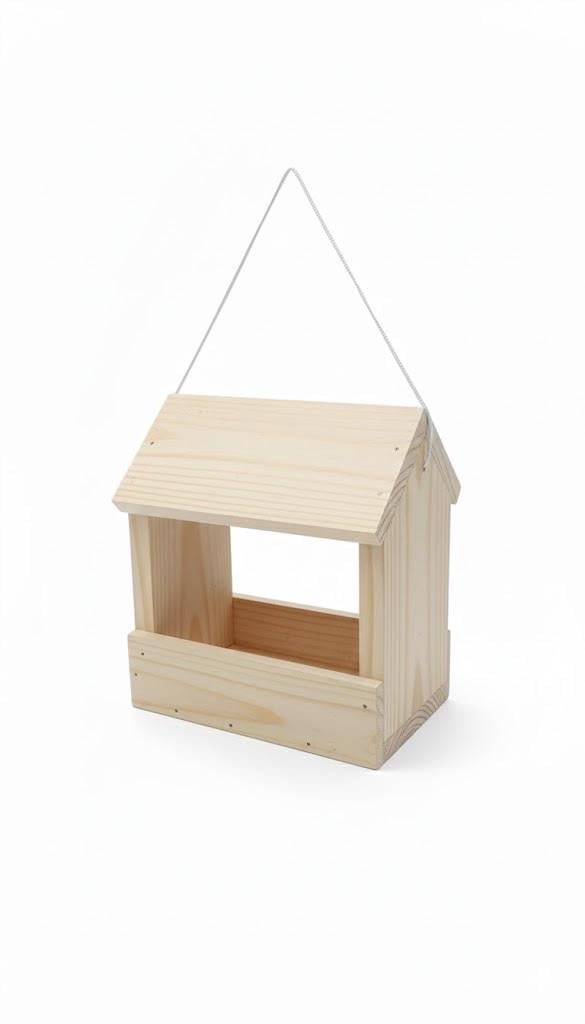 Кормушка для птиц Бежевый (2354КП) Кормушка для птиц Бежевый (2354КП)