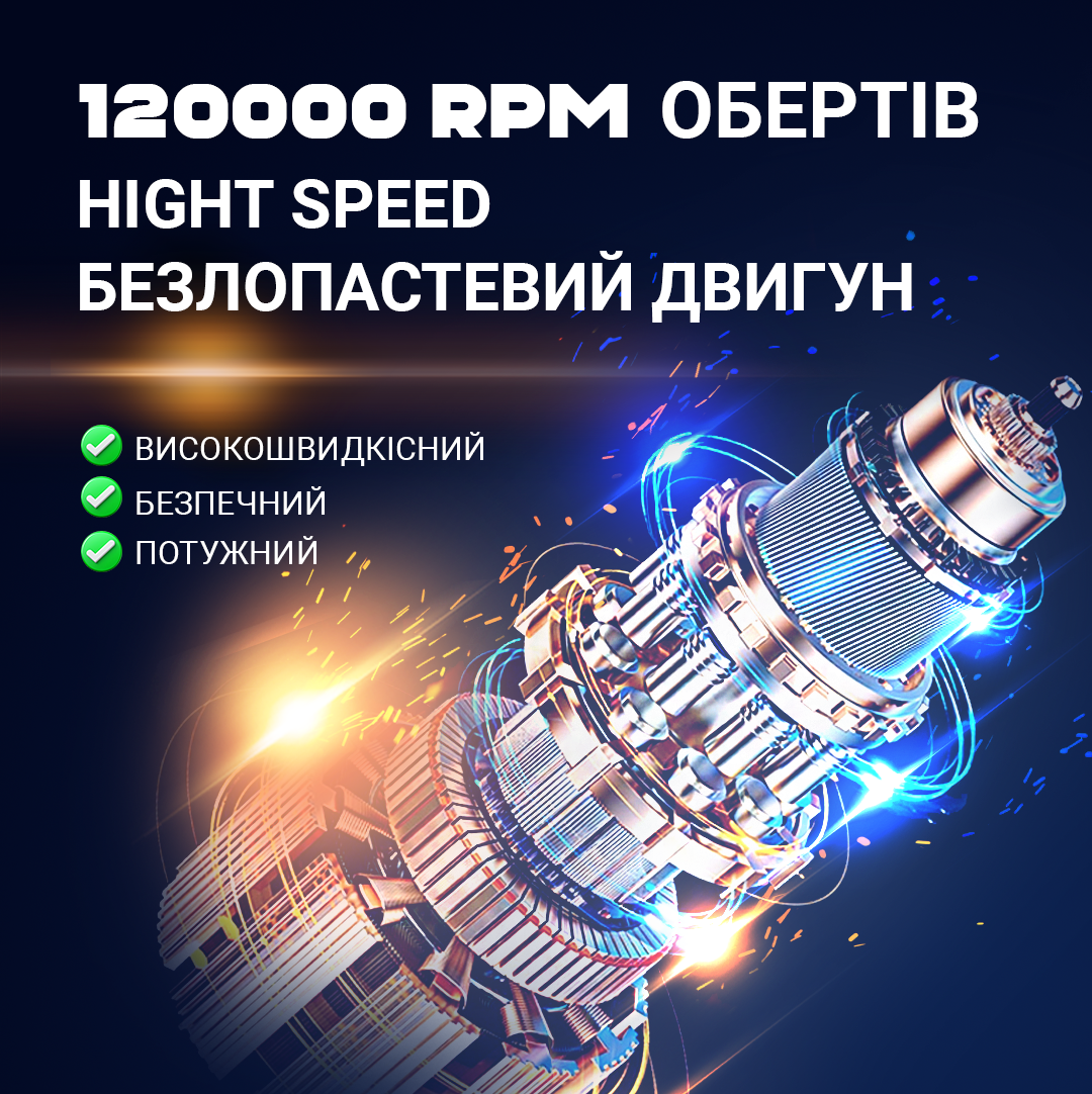 Смарт-фен беспроводной портативный с аккумулятором 4500 mAh 55 w c зарядкой от USB Свет Зеленый (bf783033) - фото 6