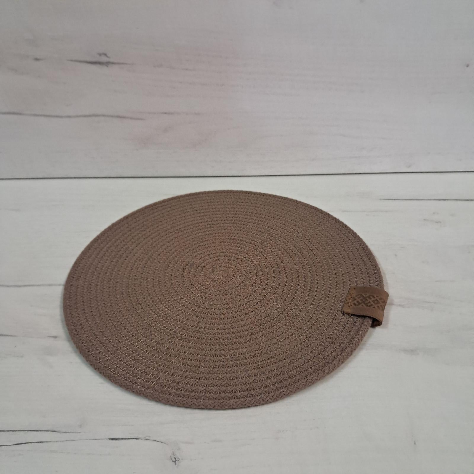 Плейсмат із бавовняного шнура під гаряче 20 см Бурбон (33055548)