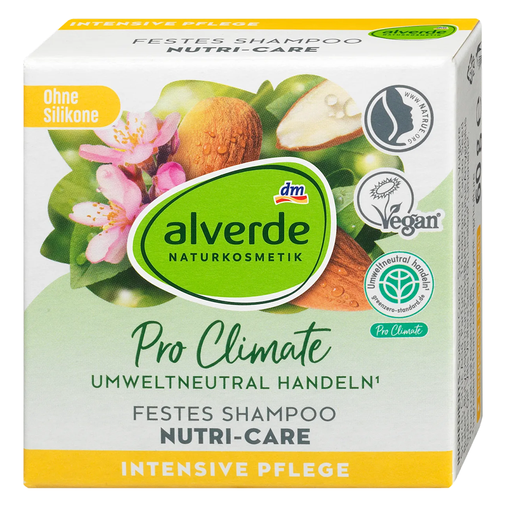 Шампунь твердый Alverde Naturkosmetik Pro-Climate Nutri-Care 60 г
