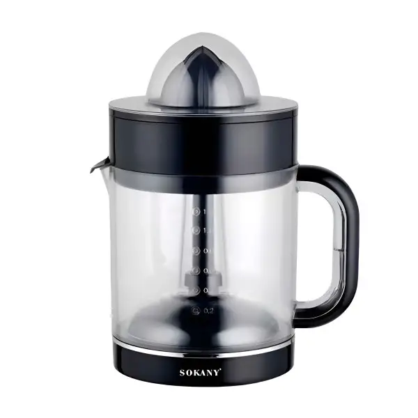 Соковыжималка для цитрусовых Sokany SK-CZ-626 электрическая на 1,2 л Черный (147-107-SK-CZ-626) Соковыжималка для цитрусовых Sokany SK-CZ-626 электрическая на 1,2 л Черный (147-107-SK-CZ-626)