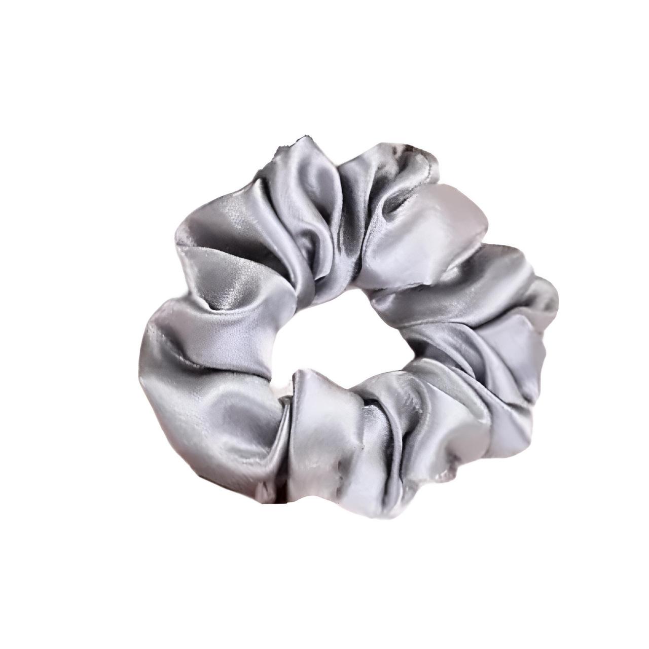 Резинка для волос шелковая M Серый (2476285974)