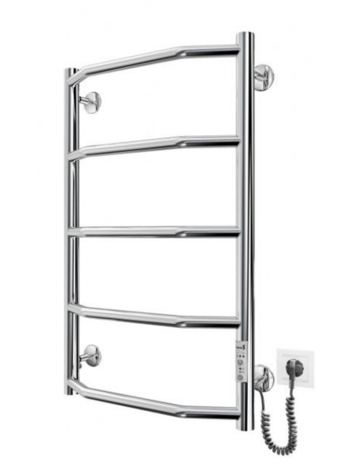 Полотенцесушитель водяной Mario/Трапеция HP 650x430/400 мм Хром (meg458)