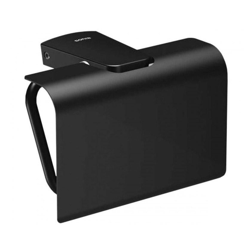 Держатель туалетной бумаги SONIA S6 Black (166473)