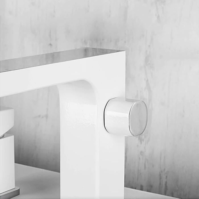 Смеситель на борт ванны Gappo Futura G1117-8 Белый/Хром - фото 8 Смеситель на борт ванны Gappo Futura G1117-8 Белый/Хром - фото 8