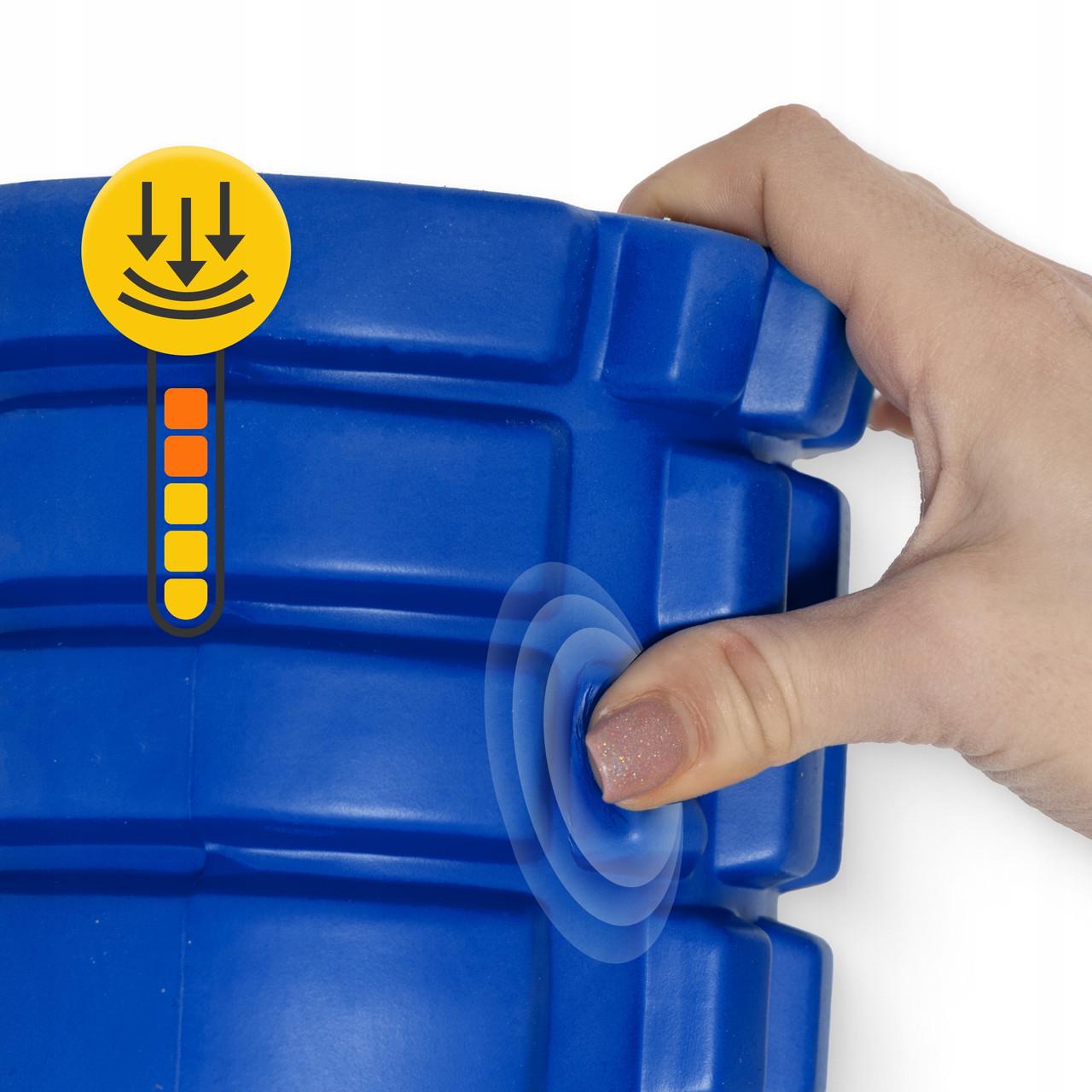 Ролик масажний 4fizjo 33x14 см Blue (P-5907739310071) - фото 4 Ролик масажний 4fizjo 33x14 см Blue (P-5907739310071) - фото 4