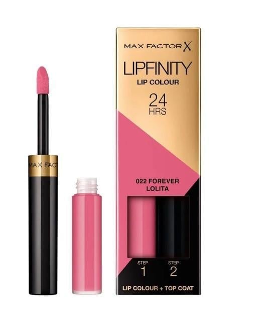 Помада губна Max Factor Lipfinity 022 Forever Lolita 4 мл (2852994698) - фото 1