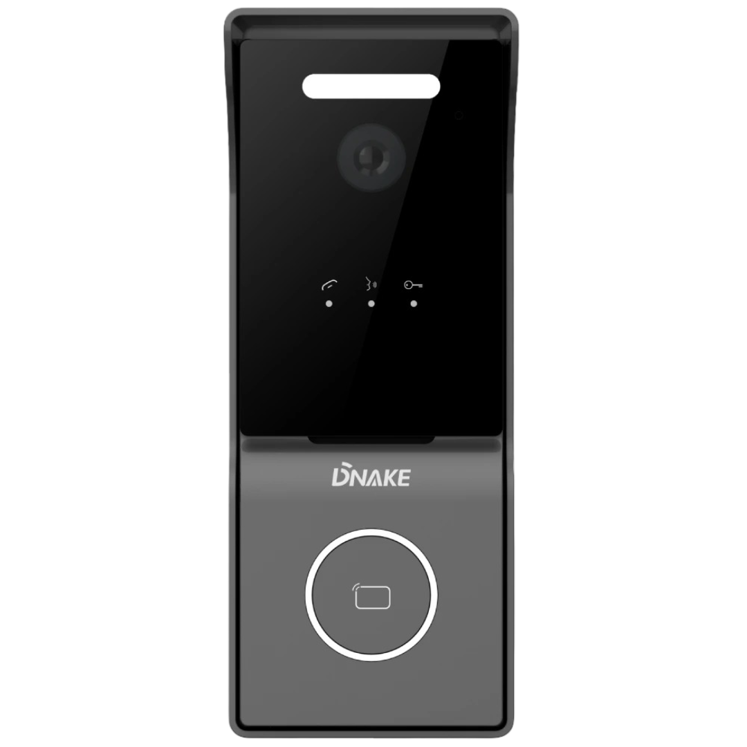 Панель виклику Dnake SIP 2 Мп камера зі зчитувачем IC-карт Wi-Fi PoE IP65 Чорний (C112A) Панель виклику Dnake SIP 2 Мп камера зі зчитувачем IC-карт Wi-Fi PoE IP65 Чорний (C112A)