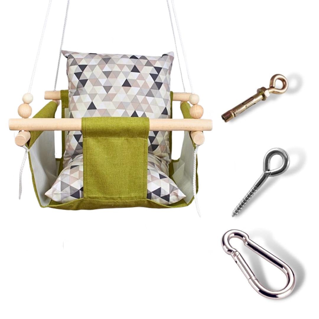 Детская качеля Infancy Абстракция Зеленый (9903370)