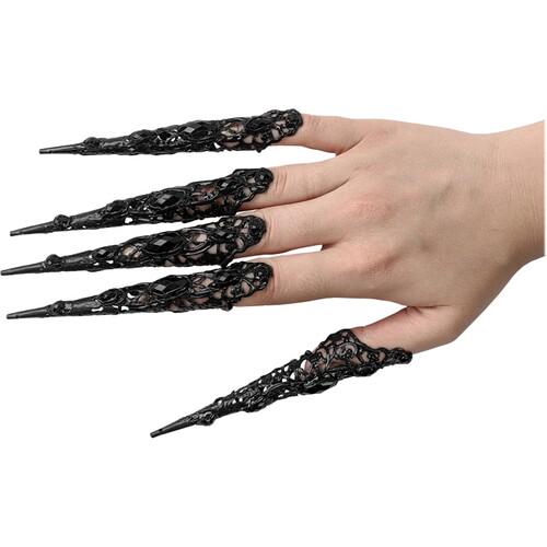 Когти в камнях Seta Decor 23-571BLK-BLK 5 шт.