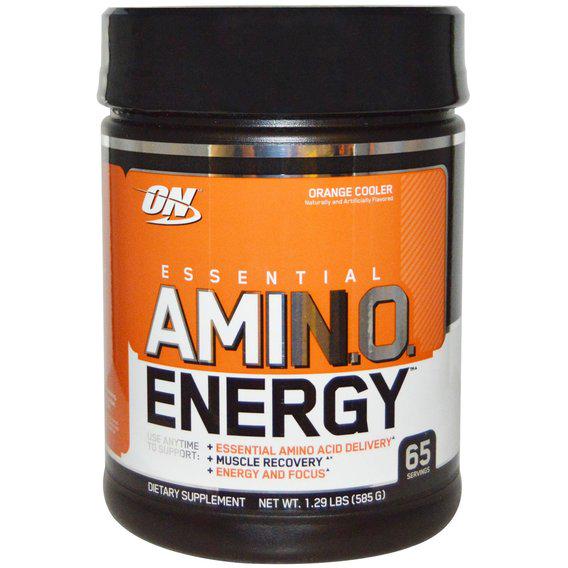 Амінокомплекс для спорту Optimum Nutrition Essential Amino Energy 585 г 65 порцій Orange Cooler