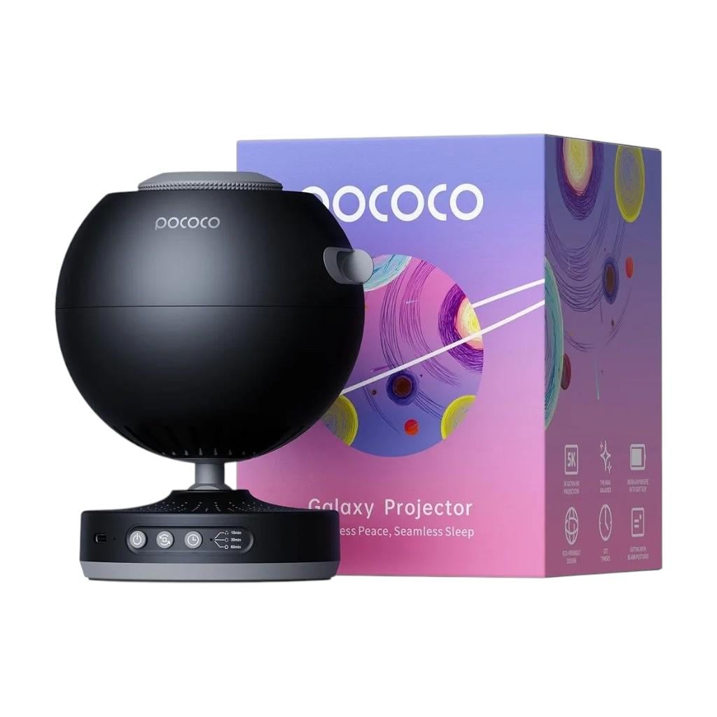 Планетарій домашній POCOCO Galaxy Projector POLT01 Чорний (35431553)