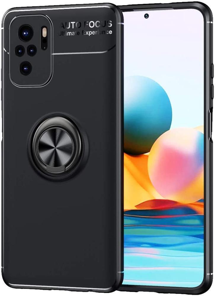 Чехол с кольцом Xiaomi Poco M5s Autofocus Black (30709-2B)
