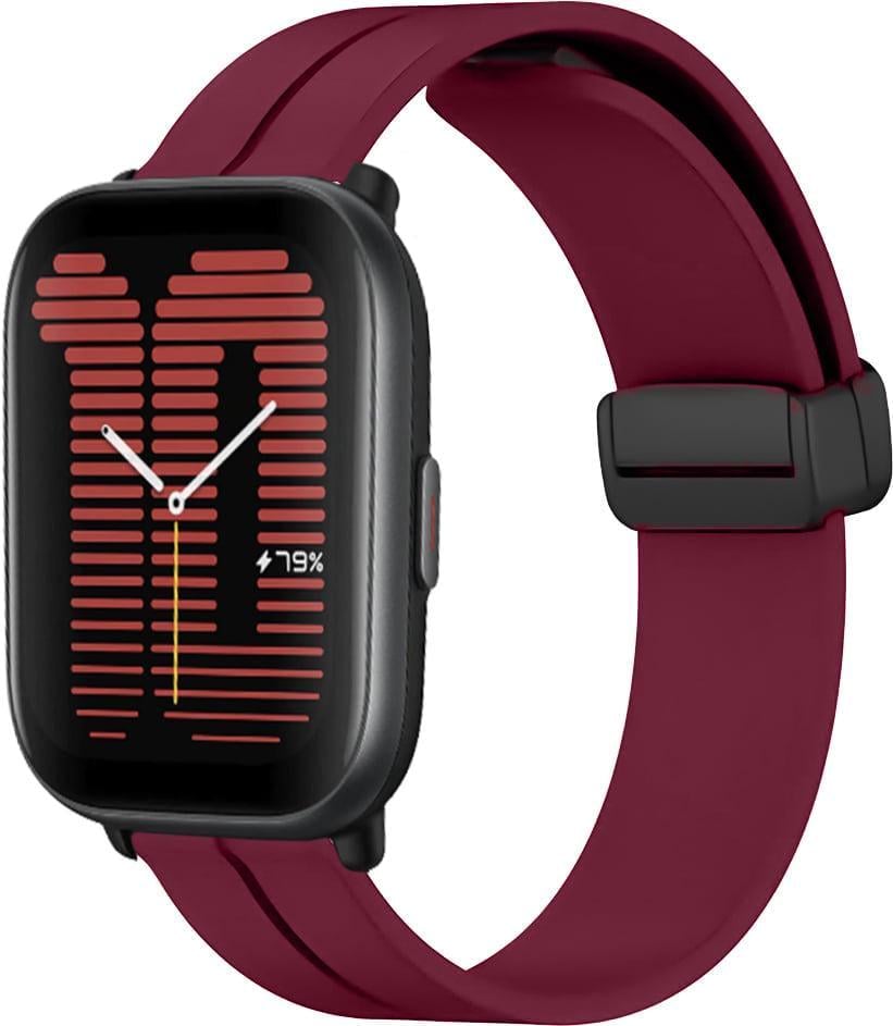 Ремешок для смарт-часов Rysta для Amazfit Active Wine (41643-42)
