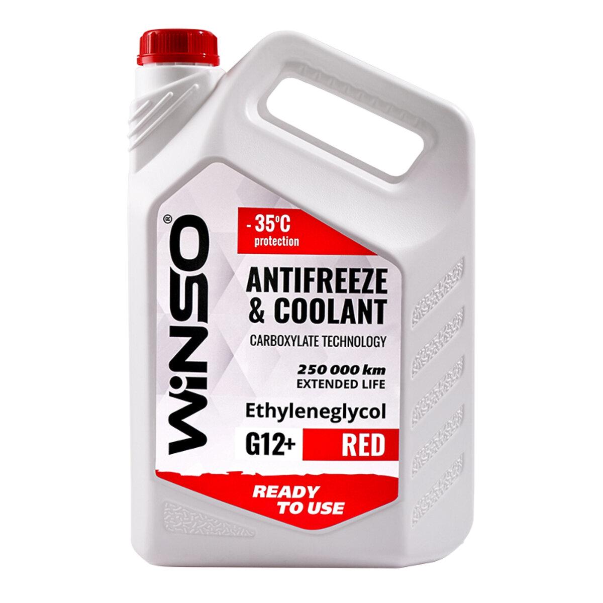 Антифриз WINSO Coolant G12 -35°C 4,1 кг Красный (WS82486)