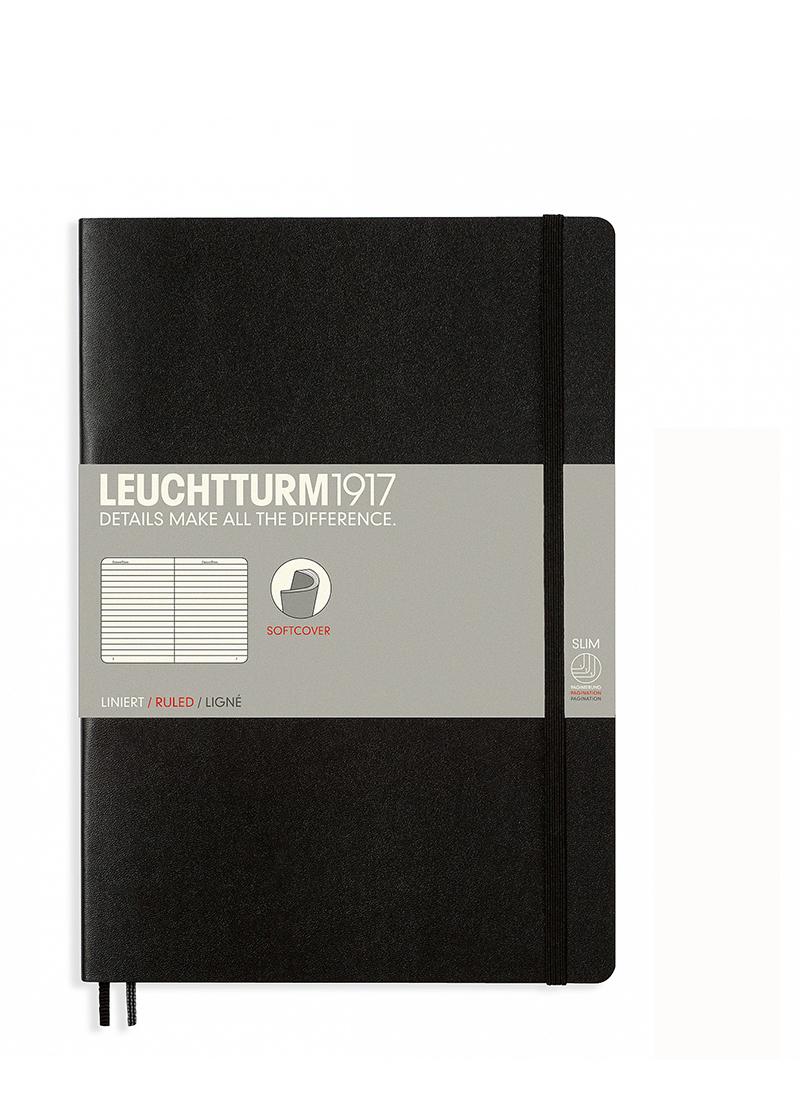 Блокнот Leuchtturm1917 Composition B5 мягкая обложка линия Черный (349296)