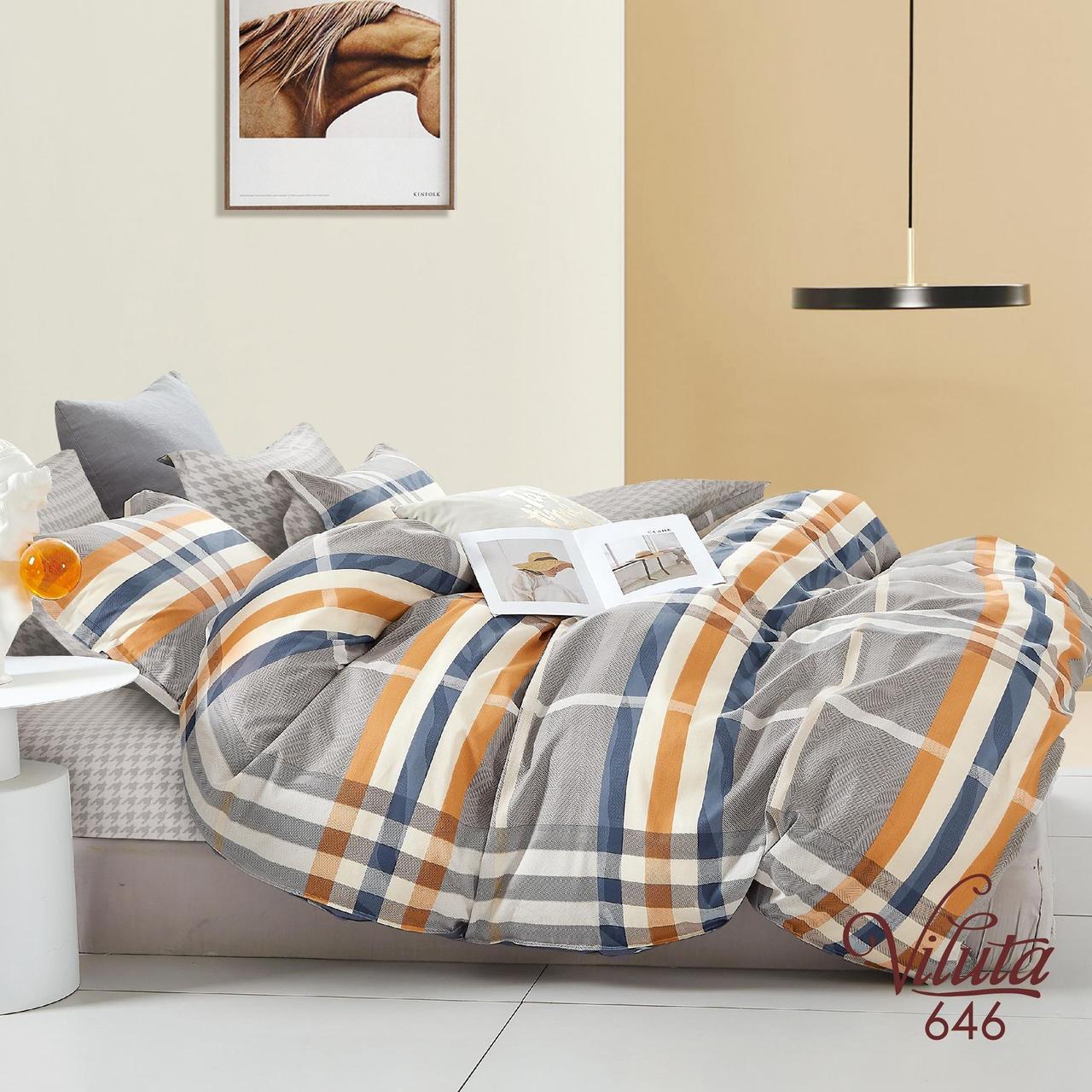 Постельное белье Viluta 646 сатин твил евро