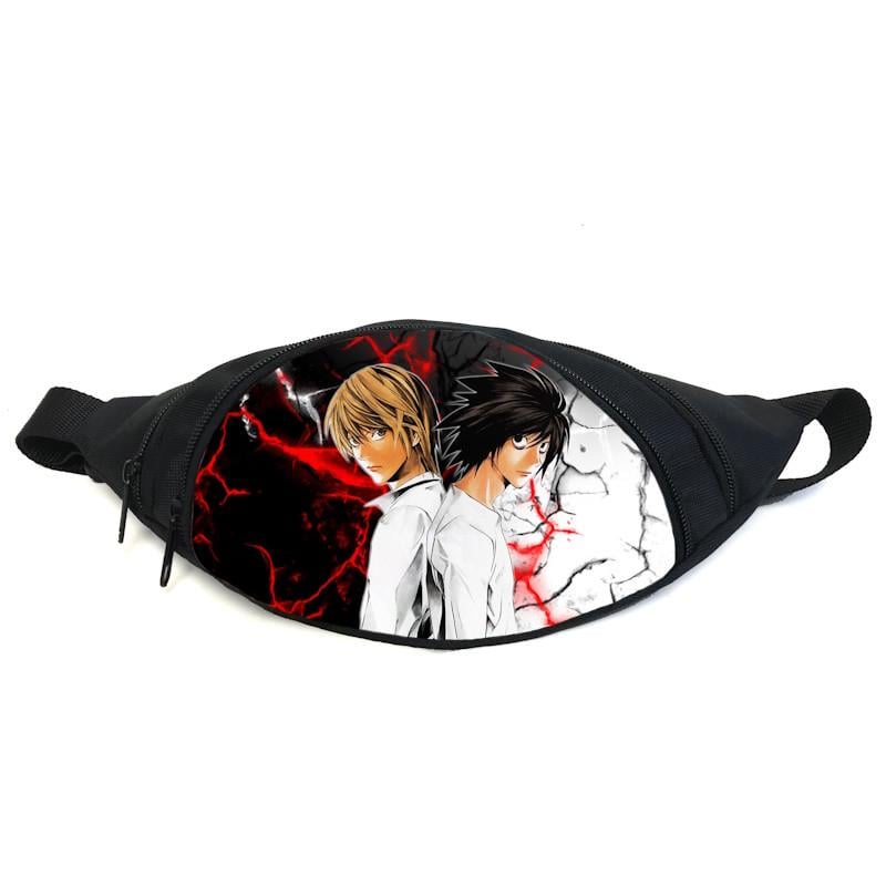 Поясна сумка-бананка Cappuchino toys Зошит смерті GB DN 04 Чорний (2087115729)