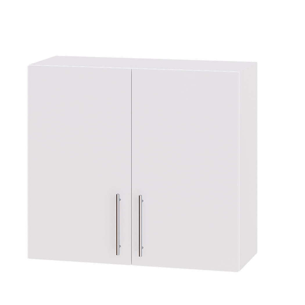 Шкаф верхний Эверест Модерн модуль Верх В10-800 80х30х72 см Белый глянец/Белый (02592)