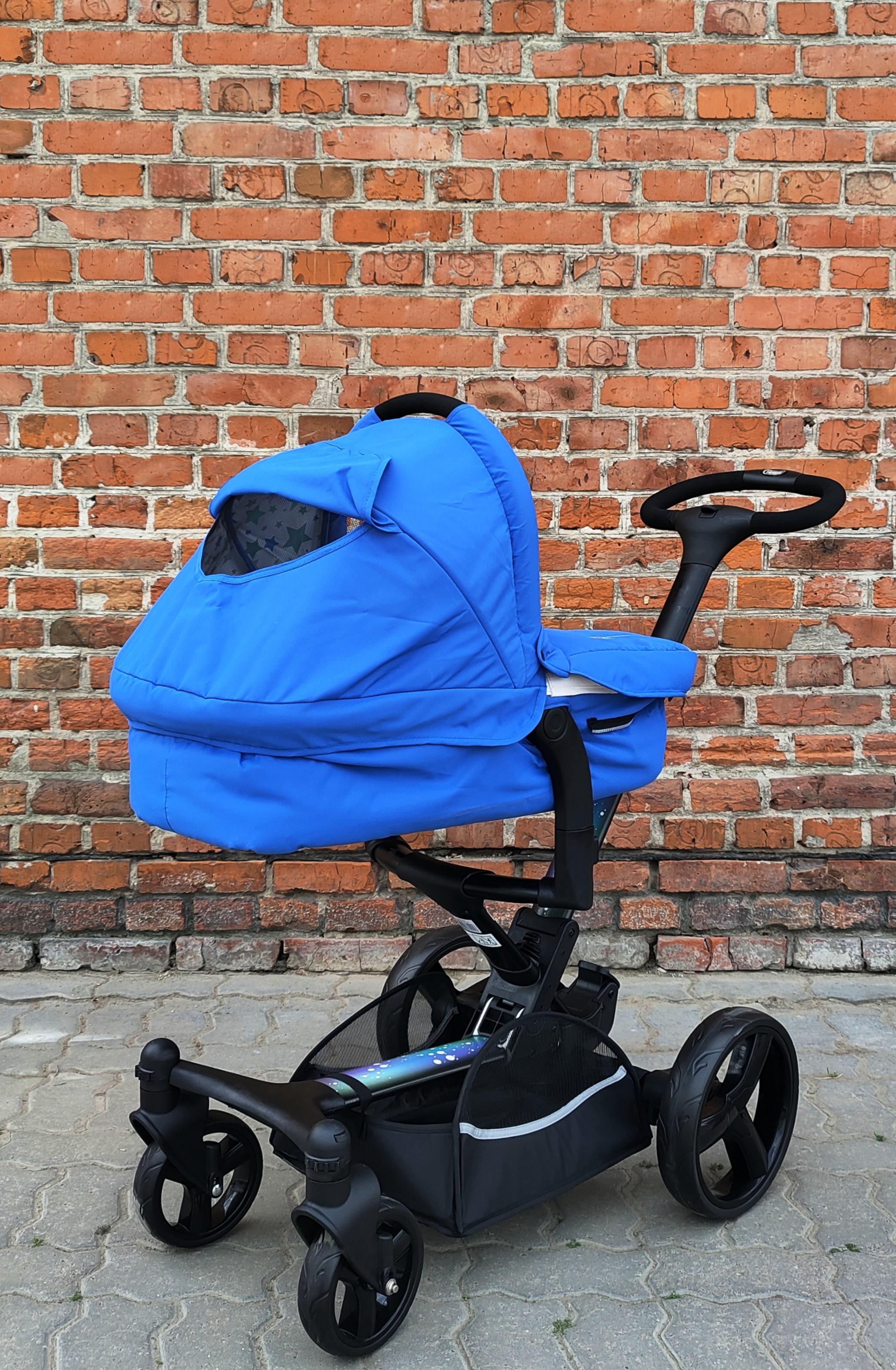 Коляска Eichhorn Stroller Inspire 2в1 Голубой - фото 3