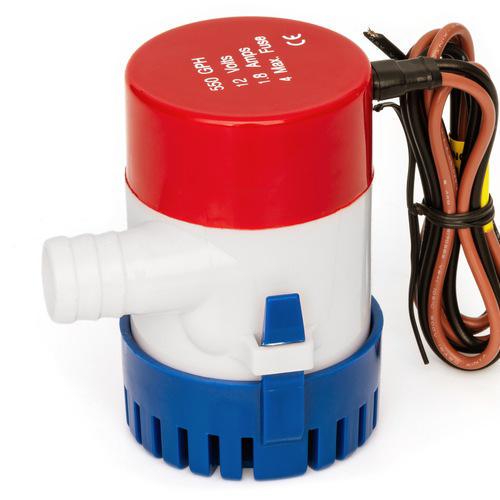 Помпа занурювальна трюмна Shiyuan WW-07101 550GPH 34 л/хв 12V ручна