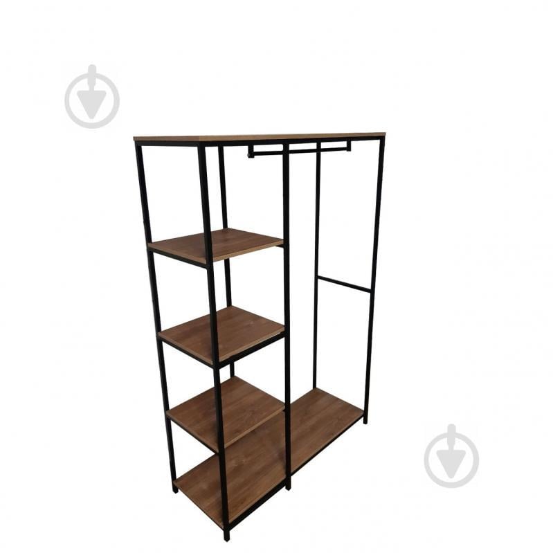 Вешалка стойка для одежды GoodsMetall в стиле Лофт 1800х1200х400мм ВШ124