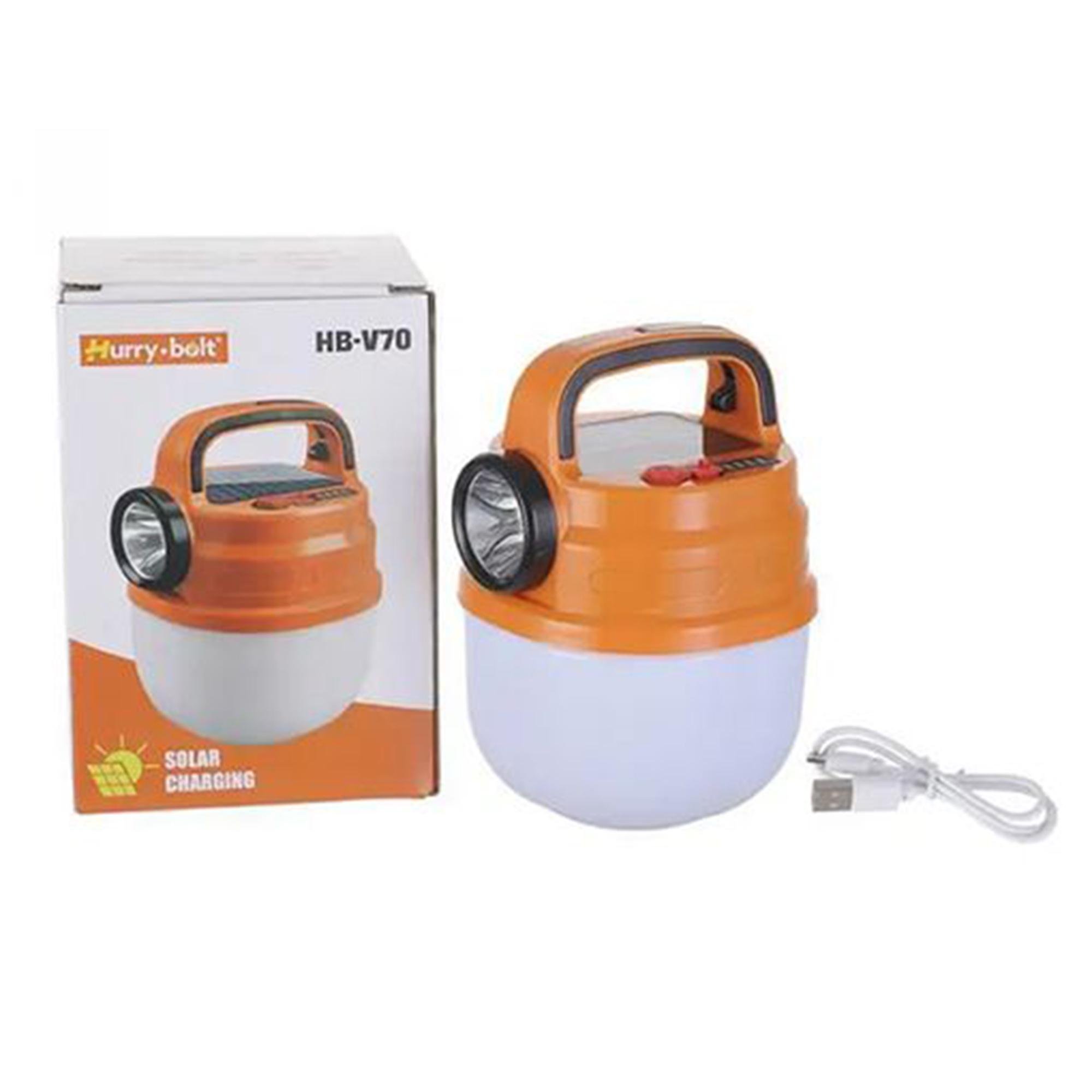 Ліхтар HB-V80 Solar Camping Light Orange Ліхтар HB-V80 Solar Camping Light Orange
